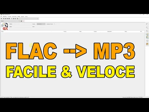 Download MP3 Come convertire i FLAC in MP3 in modo facile e veloce!