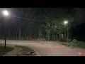 September 28 2024 - Power being restored on Biblebrook Drive during Tropical Storm Helene