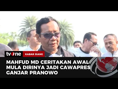 Mahfud MD Blak-blakan Soal Jadi Cawapres