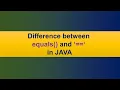 equals vs in Java Java object comparison Technical Java interview questions InformaticaLovers