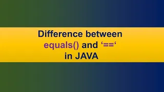 equals vs in Java Java object comparison Technical Java interview questions InformaticaLovers