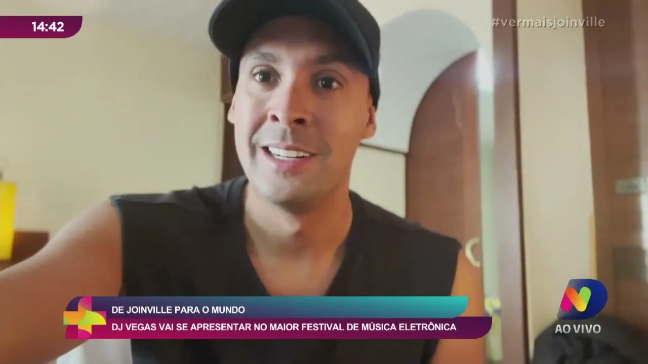 De Joinville para o mundo: DJ Vegas vai se apresentar no maior festival de música eletrônica