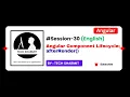 afterRender in Angular Angular tutorial for beginners in English 2025 Session-30