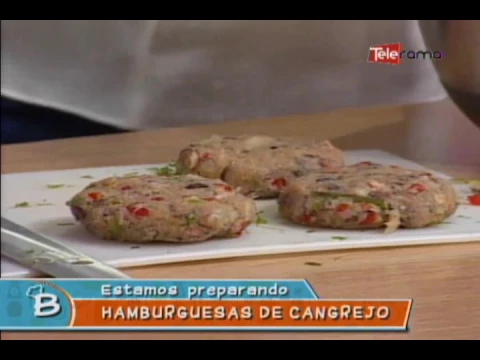Hamburguesas de cangrejo