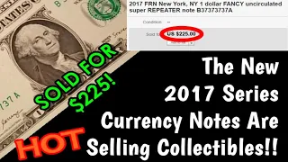 HOT Selling New 2017 Dollar Bills You Should Search For Single Notes Selling For