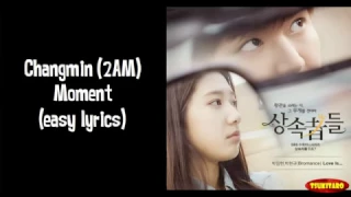 Download Changmin 2AM - Moment Lyrics (easy lyrics) MP3