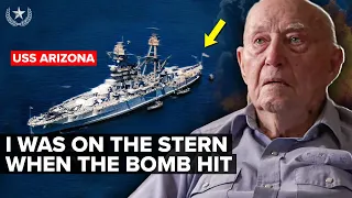 BATTLESHIP Arizona Vet The Whole Harbor Was Afire
