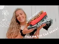 pack with me for the beach fall break 2020 karsyn rae