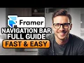 Navigation Bar in Framer BEST FULL GUIDE NO Yapping To The Point FAST EASY