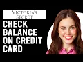 How To Check Balance On Victoria s Secret Credit Card How Do I Check Victoria s Secret CC Balance