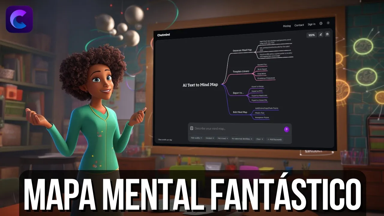 ????COMO CRIAR MAPAS MENTAIS NO AUTOMÁTICO USANDO IA! #chatmind