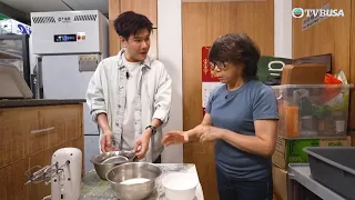 美食新聞報道｜芝麻合桃露香滑濃郁！芒果雙皮奶甜而不膩 與辰偷師燉奶秘訣｜張與辰｜行仔｜TVBUSA｜美食