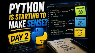 Python Is Starting to Make Sense Day 2