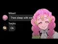 If Tanjiro Shares His Room with Mitsuri Demon Slayer