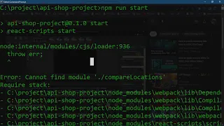 Cannot find module Module - not