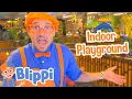 Download Lagu Blippi Visits an Indoor Playground (Jungle Animals) | Blippi Full Episodes | Educational Videos