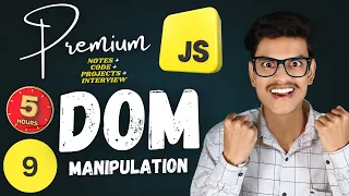 Ultimate DOM Manipulation Crash Course From Beginner to Pro Premium JavaScript