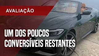 "Cabelos ao vento": BMW 420i vai do conversível ao cupê com o toque de um botão