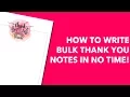 How to Write Thank You Notes in Bulk Thank You Note Hack - PicMonkey Tutorial