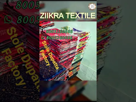Stall wholesale factory / Barabanki stole supplier manufacturer / Cheap cotton dupatta market #short
