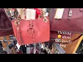 TJ MAXX DESIGNER HANDBAGS SHOP WITH ME MARIO VALENTINO LUISA MEDALLION TOTE BAG