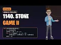 LeetCode 1140 Stone Game II LeetCode Daily Python Solution grab 2 piles now You still lose