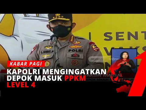 Kapolri Tinjau Vaksinasi Massal Nasional di Kampus UI Depok