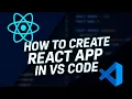 Let s create your first react app in VS code Step - by