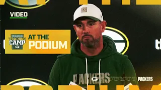 Matt LaFleur on Jaylin Simpson He s really making an impact
