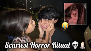 Scariest Prank On Venky👻 | He Cried💔 | AdiVen🤍