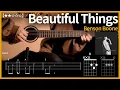 Download Lagu 402.Benson Boone - Beautiful Things  기타커버 【★★☆☆☆】 | Guitar tutorial |ギター 弾いてみた 【TAB譜】