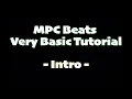 MPC Beats - Very Basic Tutorial