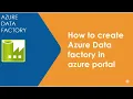 How to Create Azure Data Factory ADF Step-by-Step Tutorial for Beginners