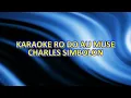 KARAOKE RO DO AU MUSE - CHARLES SIMBOLON - RO DO AU MANGALAP HO - RODO AU - KUCI C=DO
