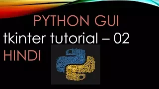 Python GUI tutorial 02 Label