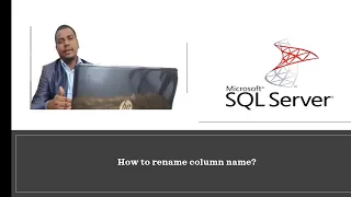 How to Rename column name in SQLSERVER SQLSERVER