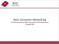 Basic Networking Tutorial - 28