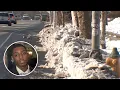 Family blames snow banks for pedestrian death in Newark