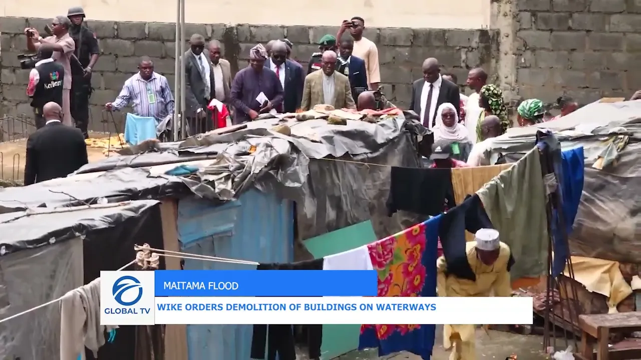 MAITAMA FLOOD: WIKE ORDERS DEMOLITION OF BUILDINGS ON WATERWAYS