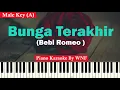 Bebi Romeo - Bunga Terakhir Karaoke Piano Male Key