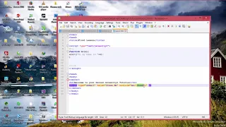 JavaScript - 2nd Creating and Calling functions