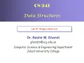 Lab 01 Singly Linked List