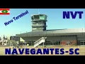 NEW TERMINAL AT NAVEGANTES-SC AIRPORT - FLYING TO CAMPINAS-SP WITH AZUL-TRIP REPORT