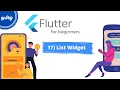 17 ListView and List View Separated Flutter Tutorial Series 2021 Theory Or Practical