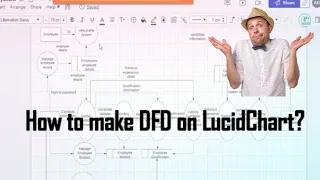 How to make Data Flow Diagram On lucid Art Keep It Simple