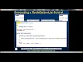 Part 37 Generating a radiobuttonlist control in c using HTML helpers