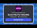 How to Join BLOX FRUITS TRADING Discord Server