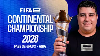 AO VIVO: eFootball Continental Championship FIFAe  2026 - Asia l Day 1