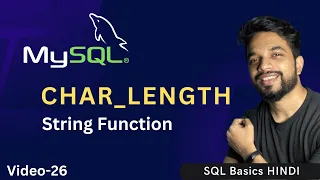 - 26 MySQL String Functions