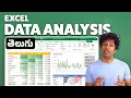 Beginner to PRO Data Analysis with Excel - FREE Adv Masterclass in TELUGU
